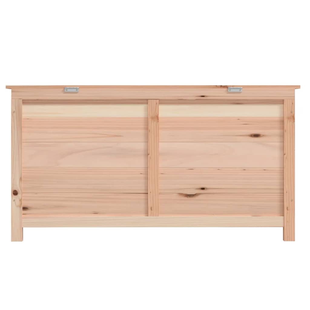 Scatola per Cuscini da Esterno 100x50x56cm Legno Massello Abete