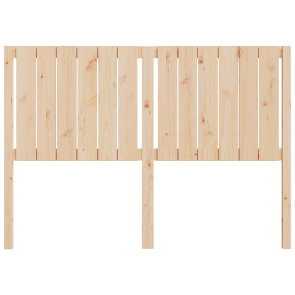 Testiera per Letto 140,5x4x100 cm in Legno Massello di Pino