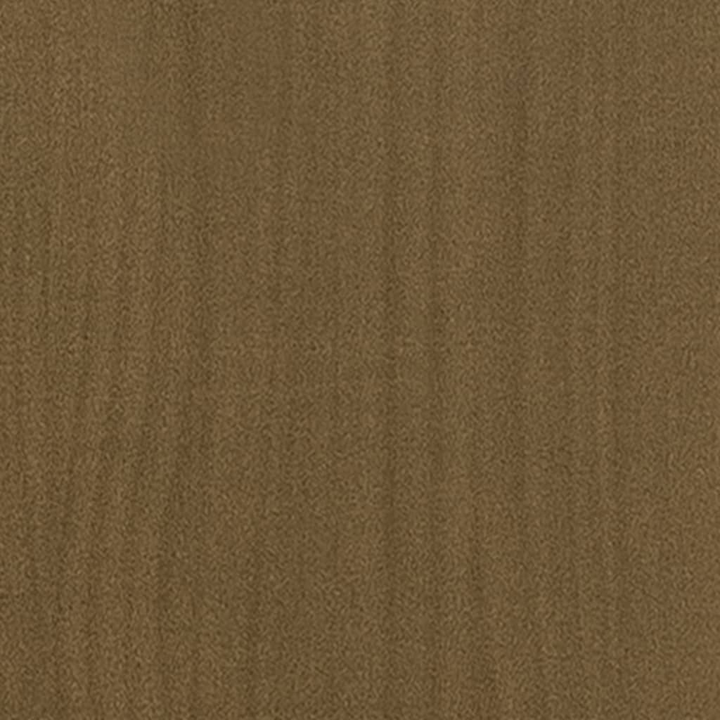 Giroletto senza Materasso Ambra in Legno Massello 200x200 cm