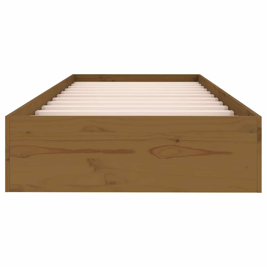Giroletto senza Materaso Ambra in Legno Massello 75x190 cm