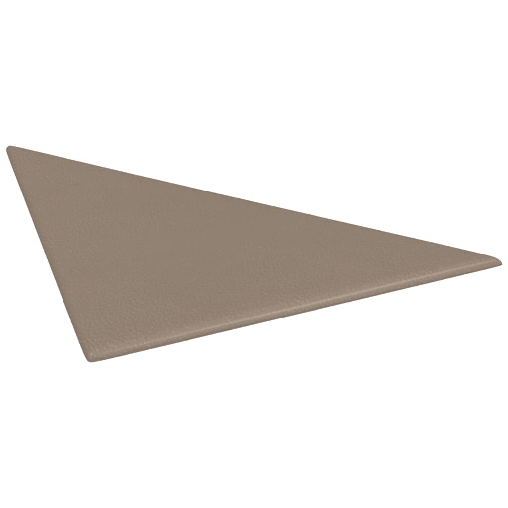 Pannelli Murali 12 pz Cappuccino 30x30 cm in Similpelle 0,54 m²
