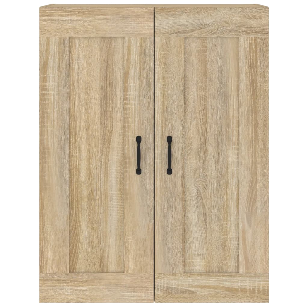 Armadietto Pensile a Parete Rovere Sonoma 69,5x32,5x90 cm