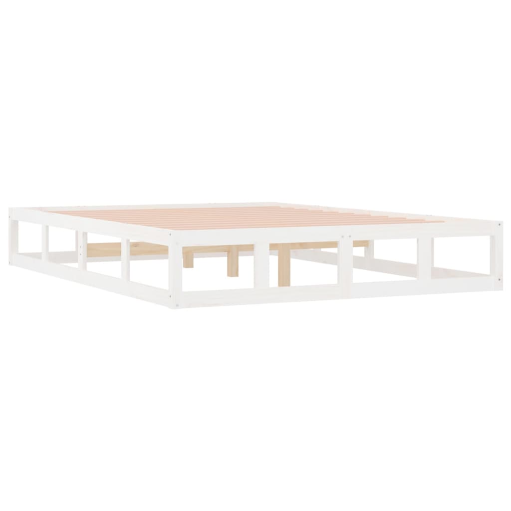 Giroletto Bianco 140x190 cm in Legno Massello