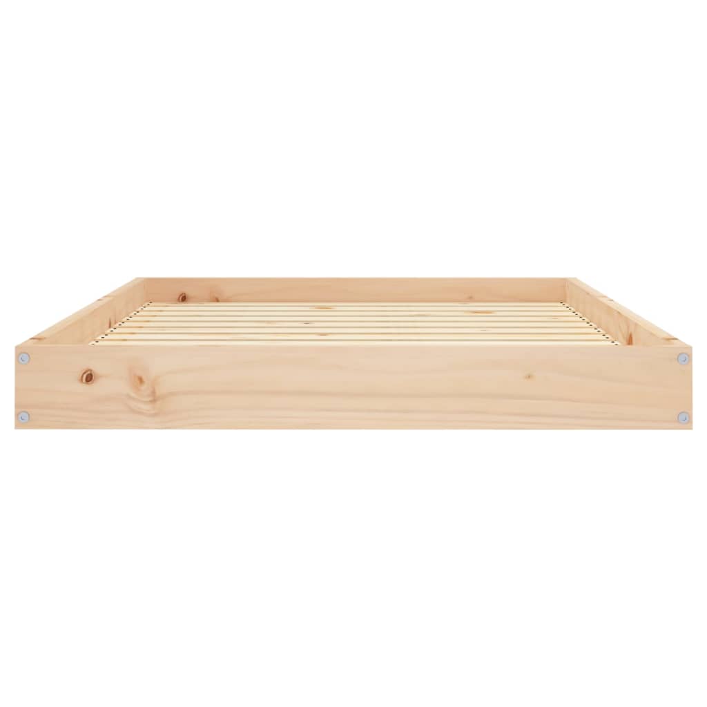 Cuccia per Cani 101,5x74x9 cm in Legno Massello di Pino