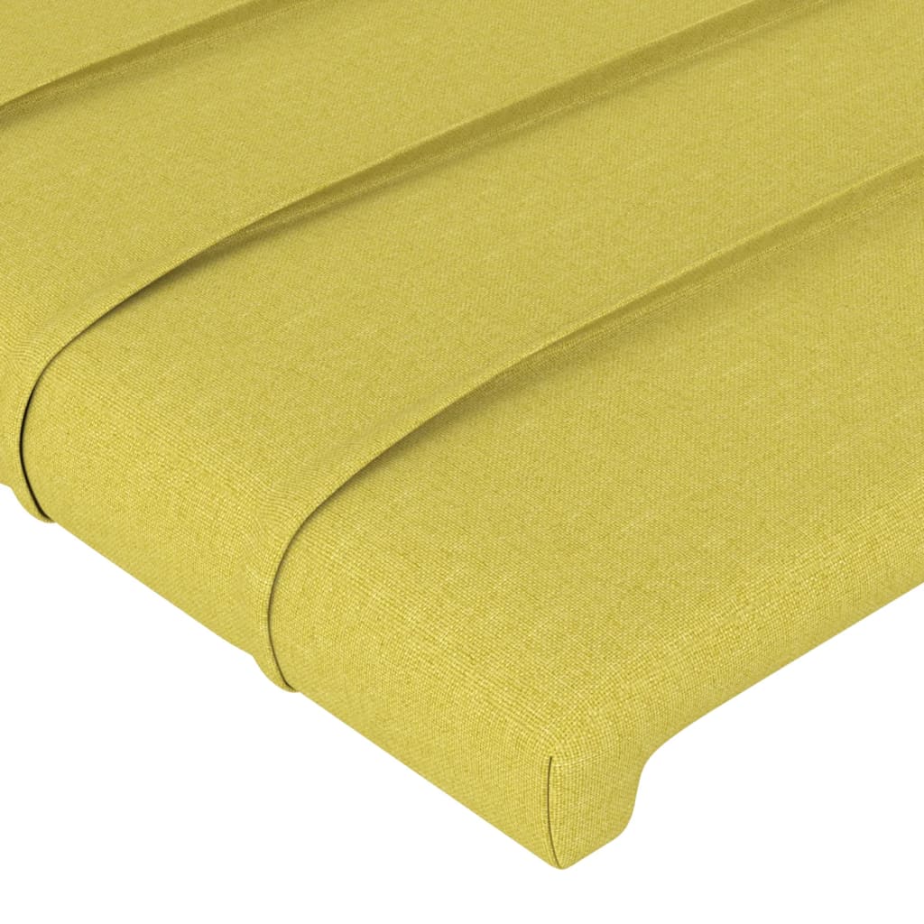 Testiera Verde 80x5x78/88 cm in Tessuto