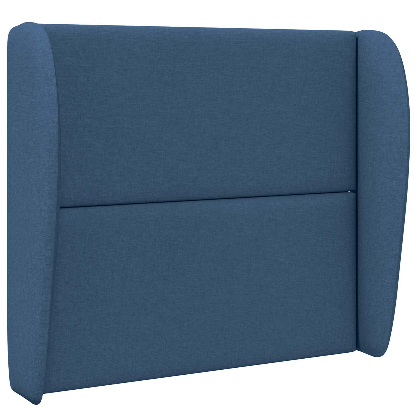 Orecchia della Testata Blu 80 x 23 x 6 cm Tessuto