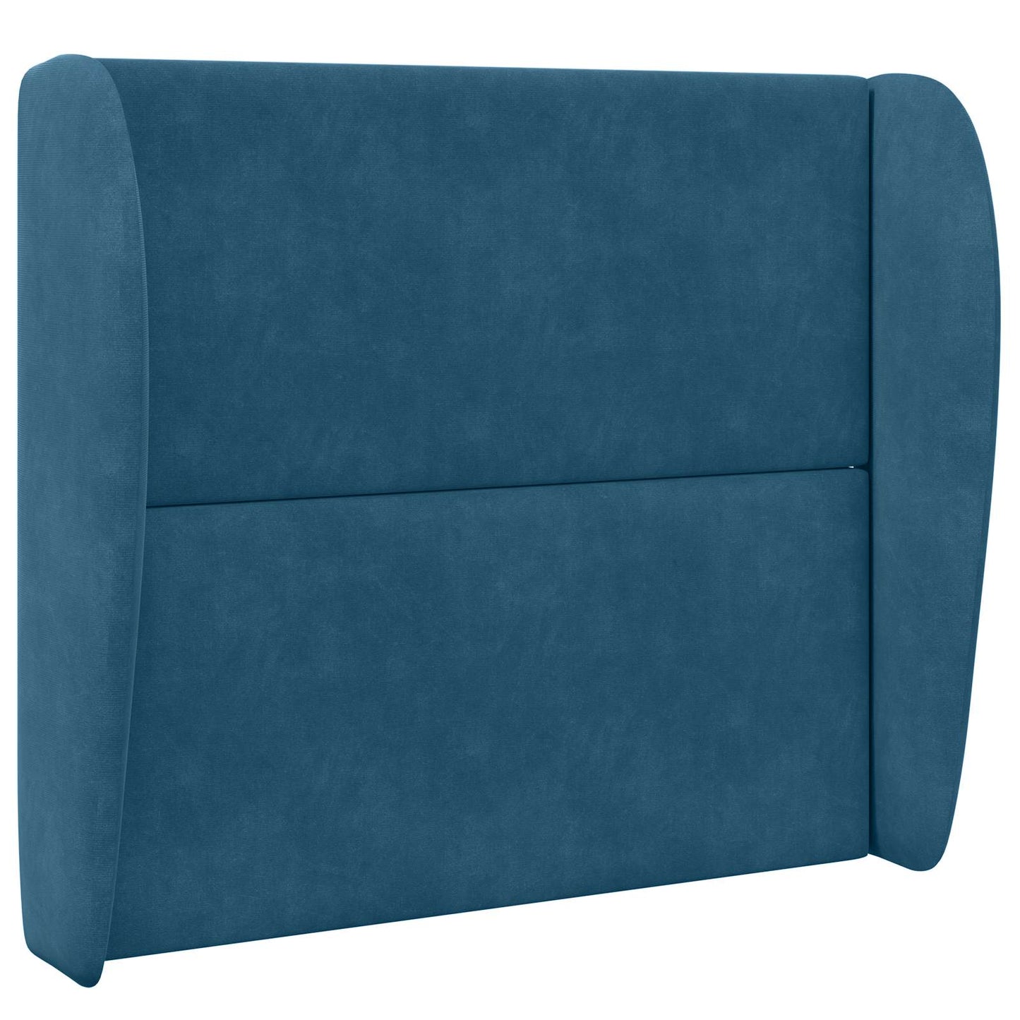 Orecchia della Testata Blu 80 x 23 x 6 cm Velluto