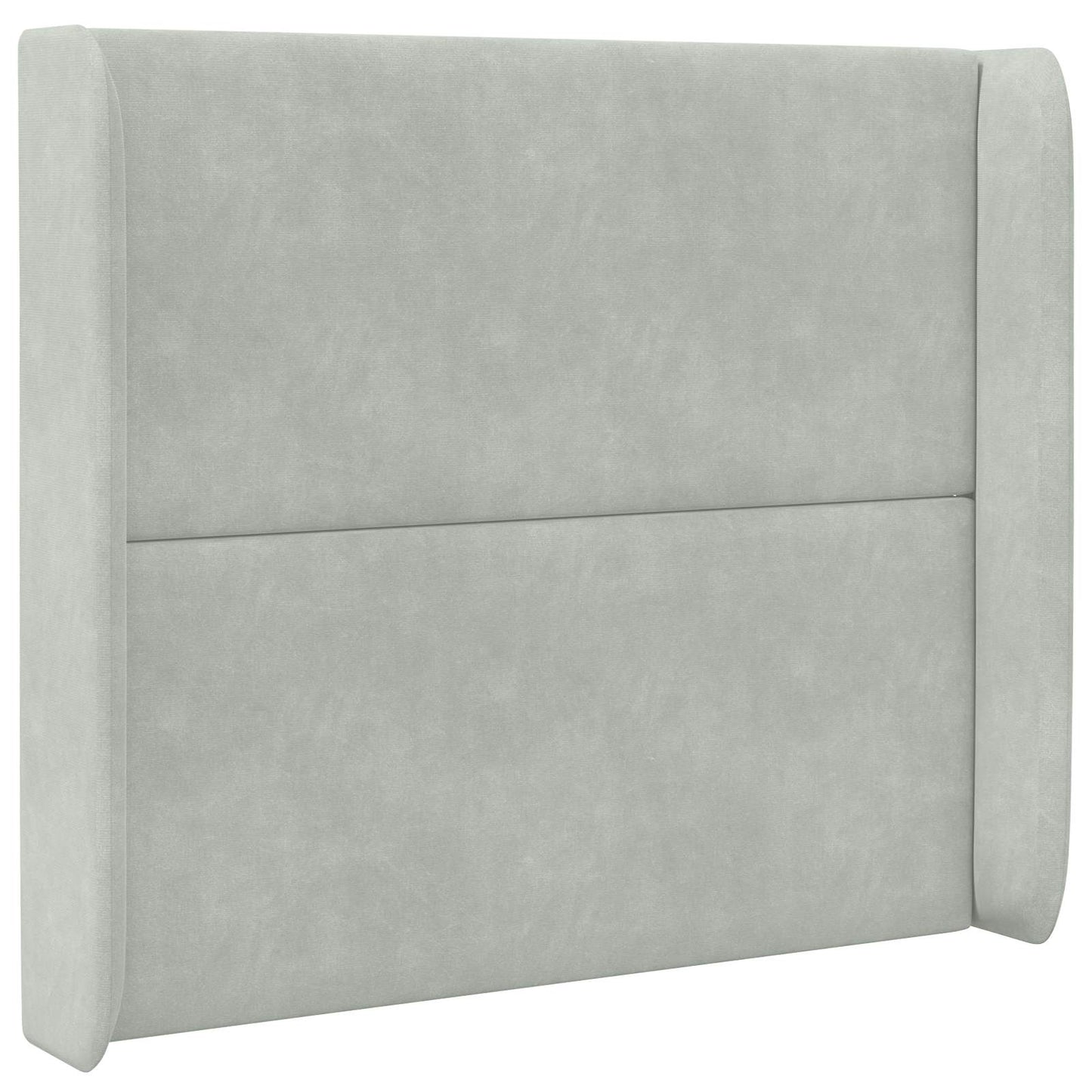 Orecchia della Testata Grigio chiaro 80 x 16 x 4 cm Velluto
