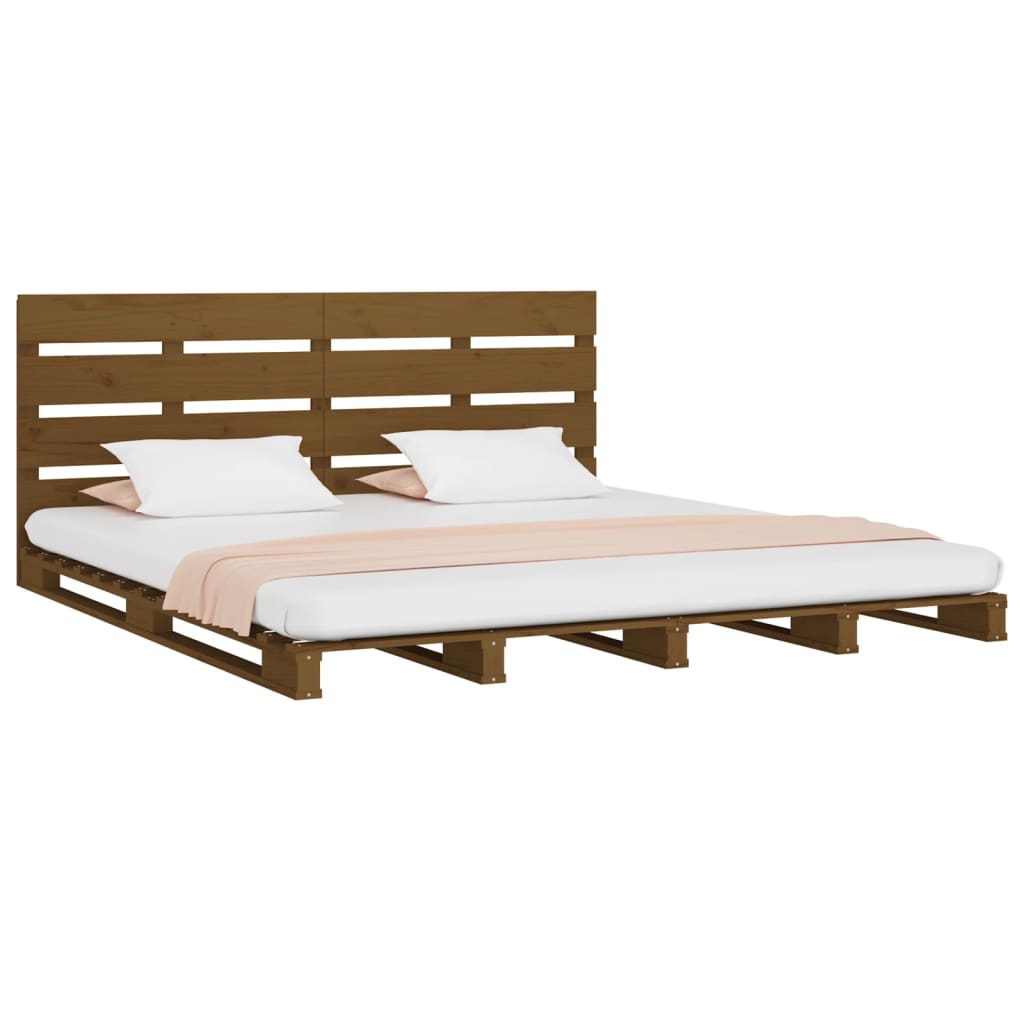 Giroletto ambra 150x200 cm in Legno Massello di Pino King