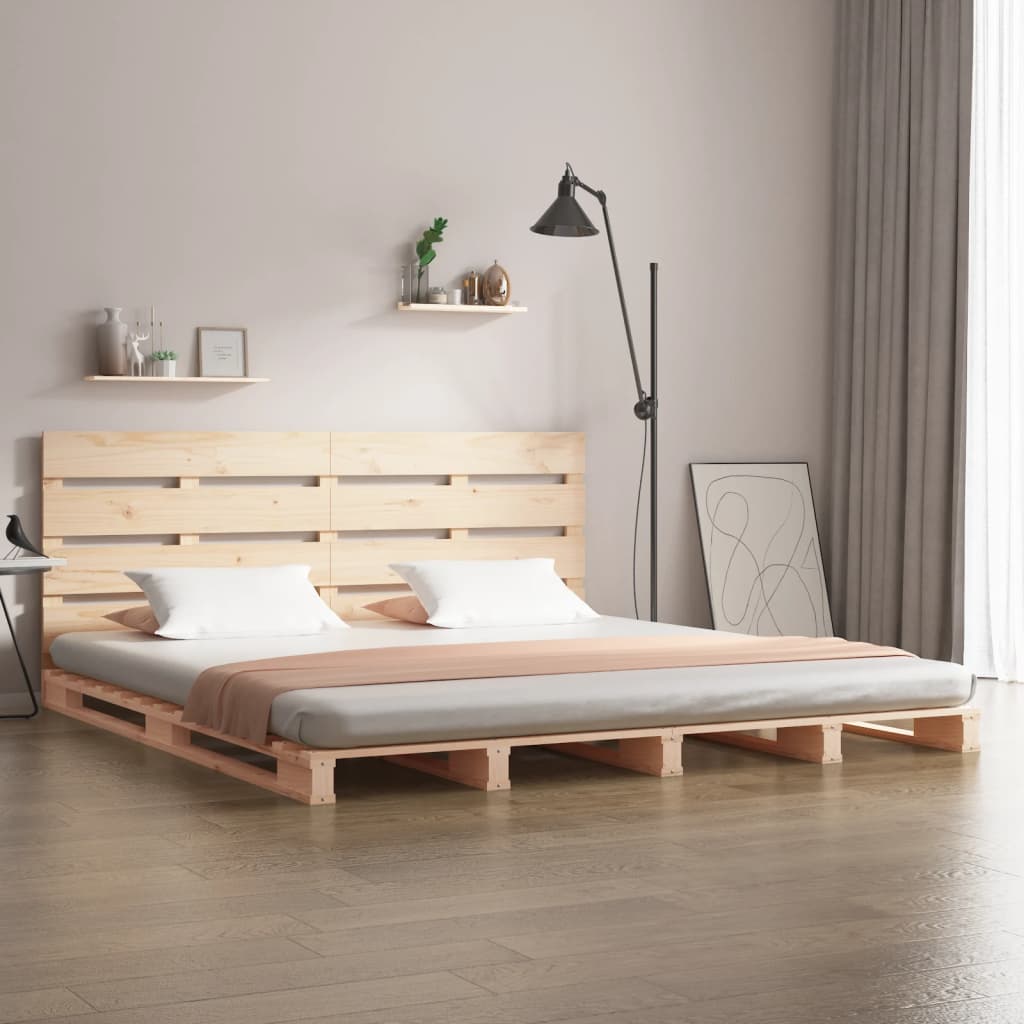Giroletto senza Materasso 160x200 cm in Legno Massello di Pino