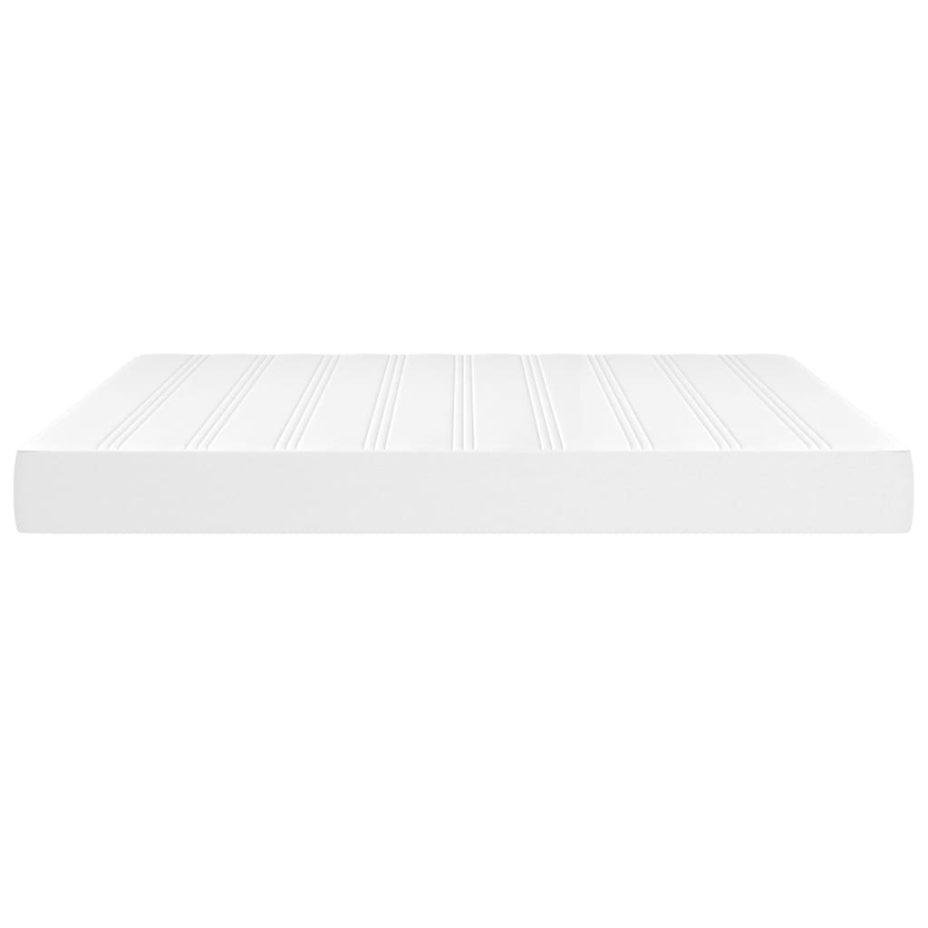 Materasso a Molle Bianco 180x200x20 cm in Similpelle