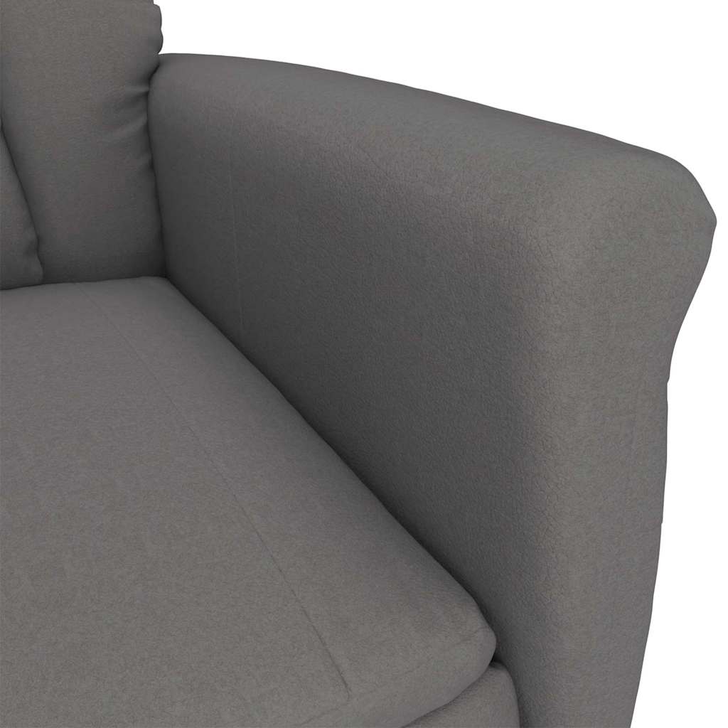 poltrona Grigio scuro 96,5 x 70,5 x 95 cm Microfibra