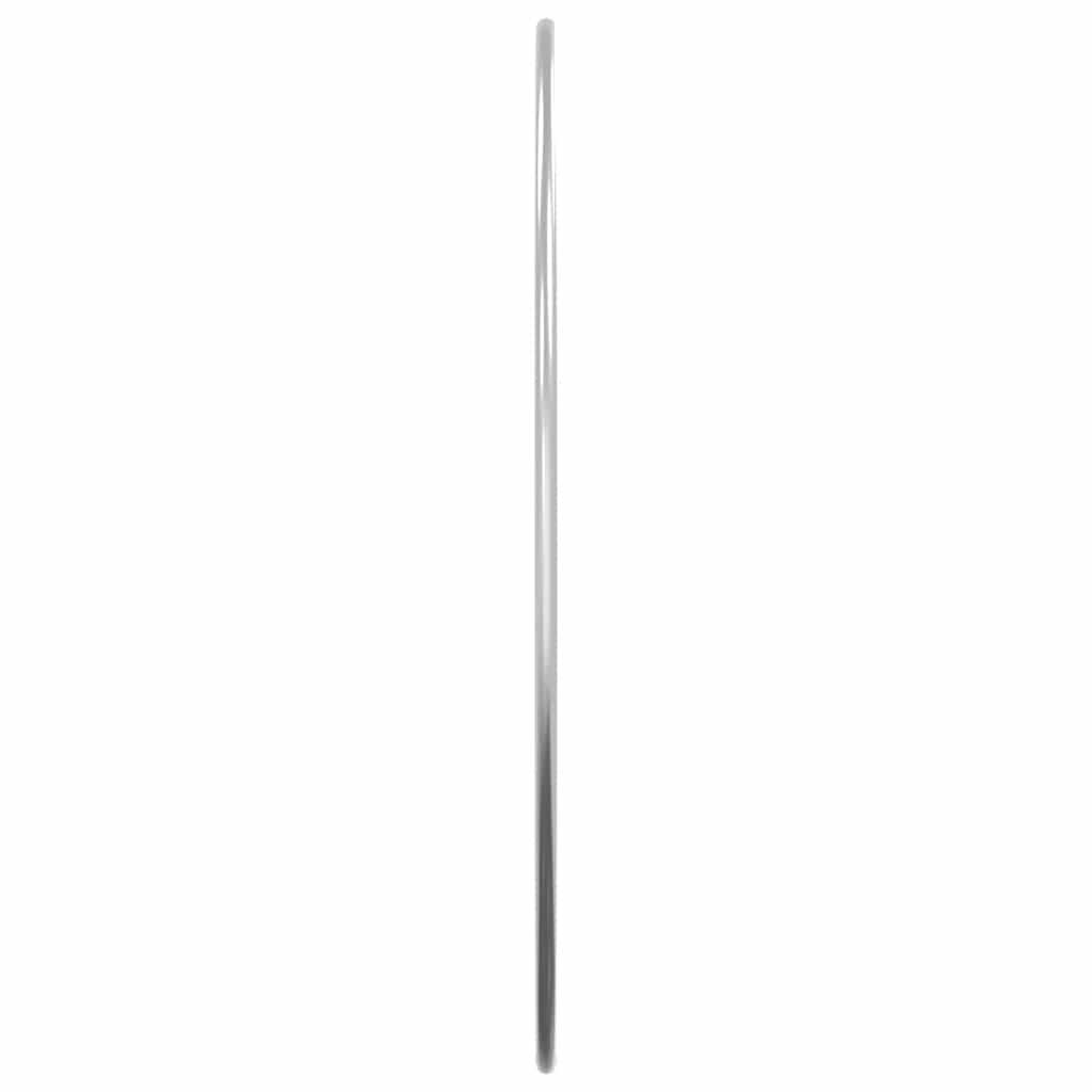 Specchio da Parete Argento Ø 40 cm Rotondo