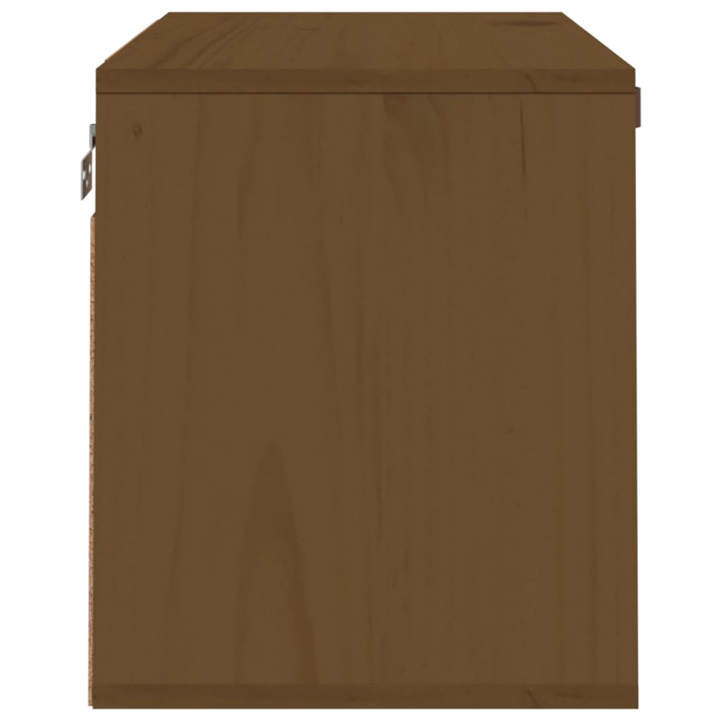 Pensile Marrone ambra 60x30x35 cm in Legno Massello di Pino