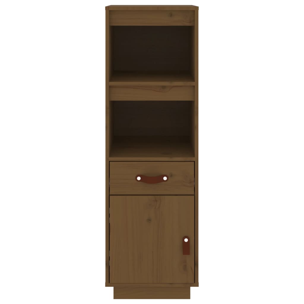 Credenza ambra 34x40x108,5 cm in Legno Massello di Pino