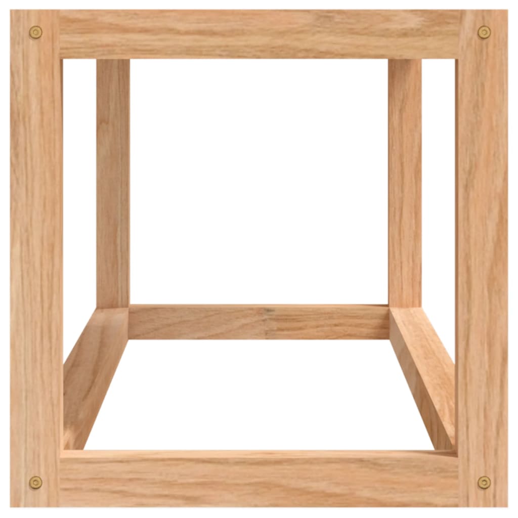 Portasciugamani 60x20x20 cm in Legno Massello di Noce