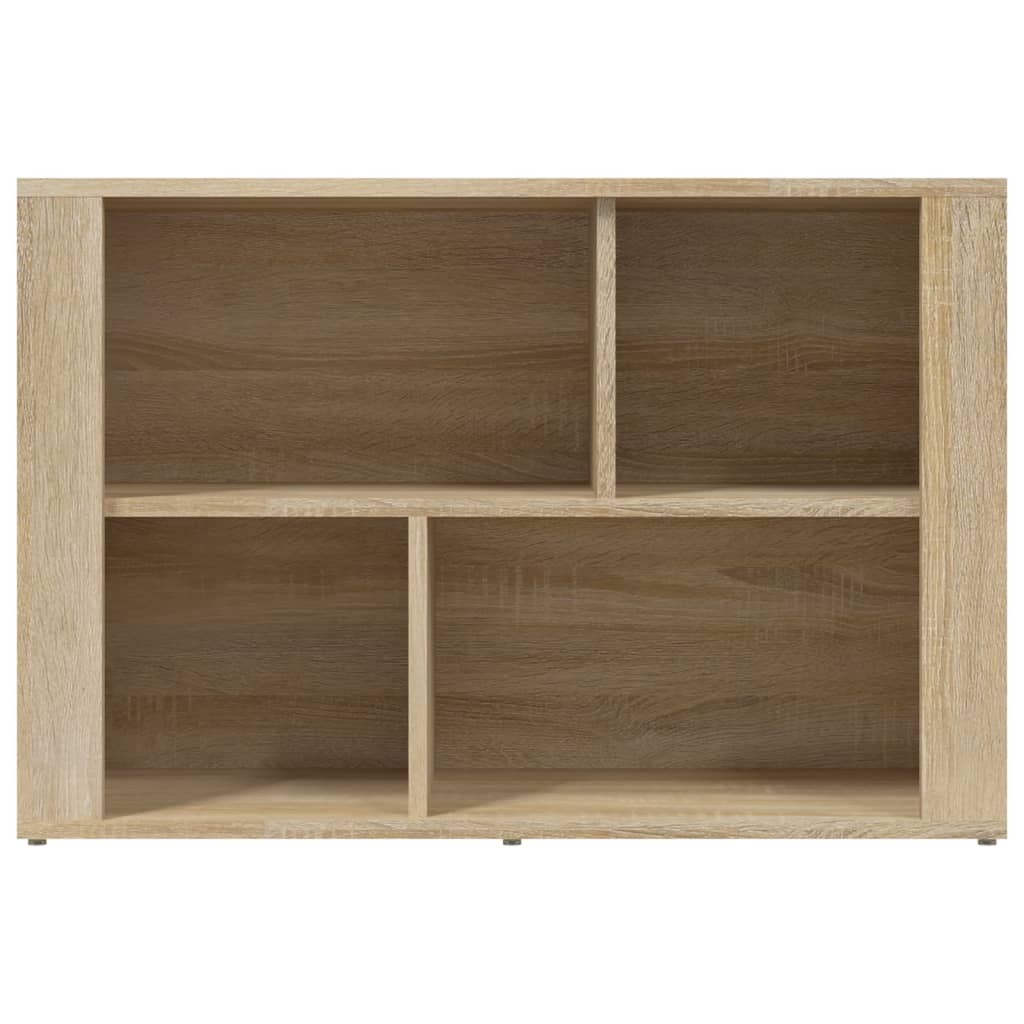 Credenza Rovere Sonoma 80x30x54 cm in Legno Multistrato