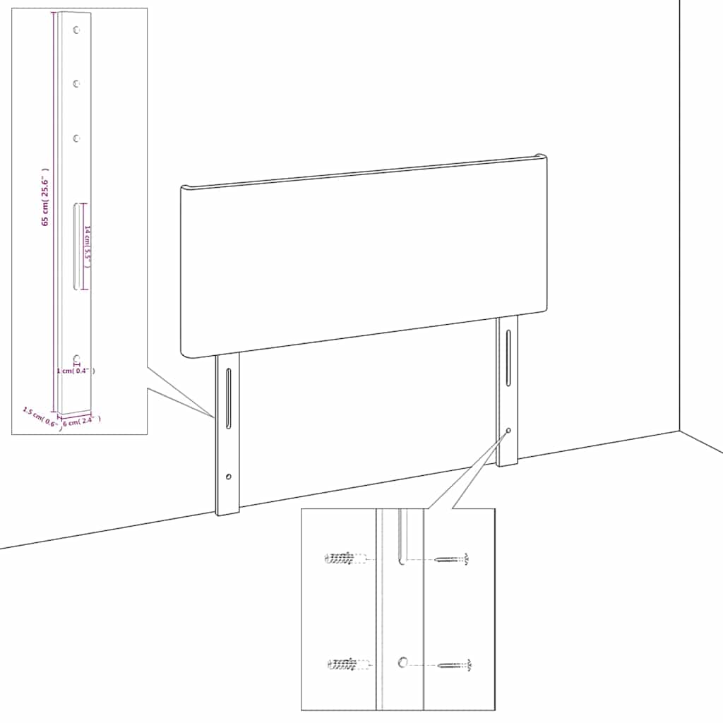 Testiera Verde Scuro 144x5x118/128 cm Velluto