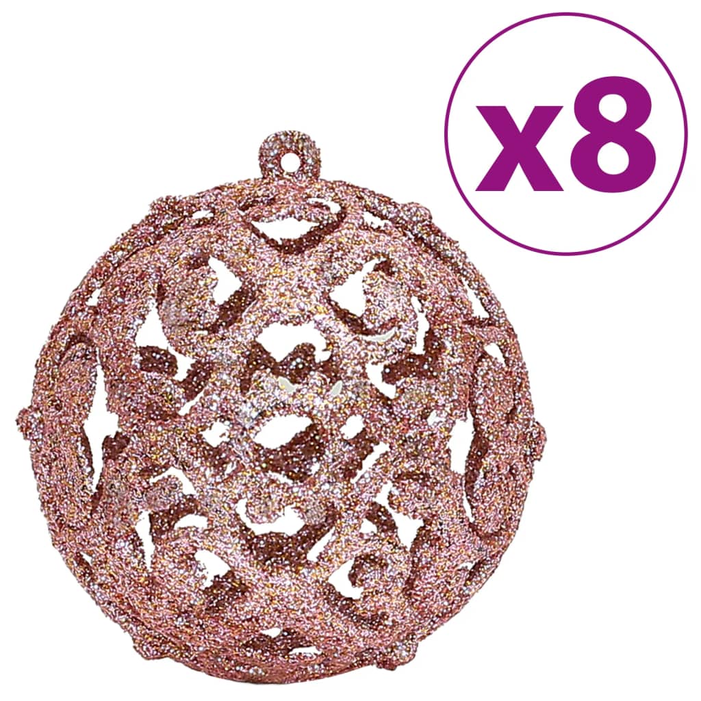 Palline di Natale 100 pz Rosa e Rosato 3 / 4 / 6 cm