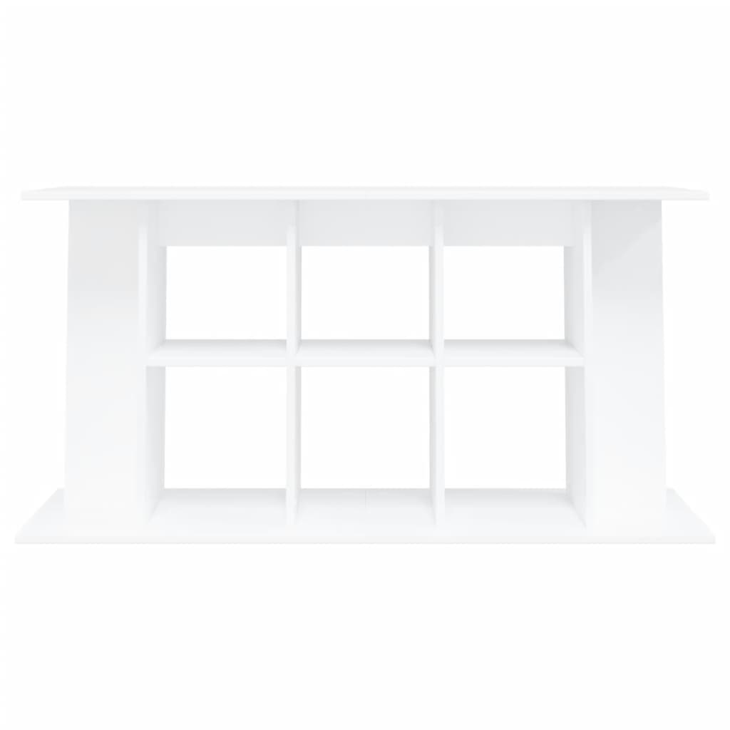Supporto per Acquario 120x40x60 cm in Legno Multistrato Bianco