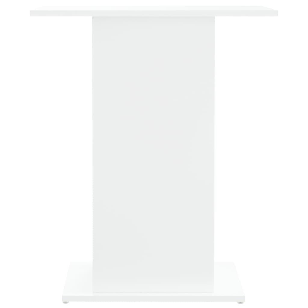 Supporto per Acquario Bianco 60,5x36x72,5 cm Legno Multistrato
