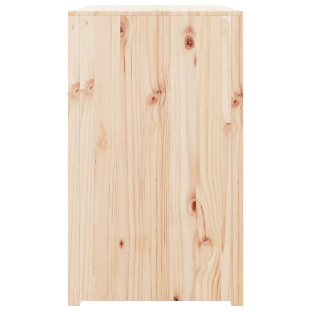 Mobile da Cucina da Esterno MEPPEL 106x55x92 cm Legno Massello di Pino
