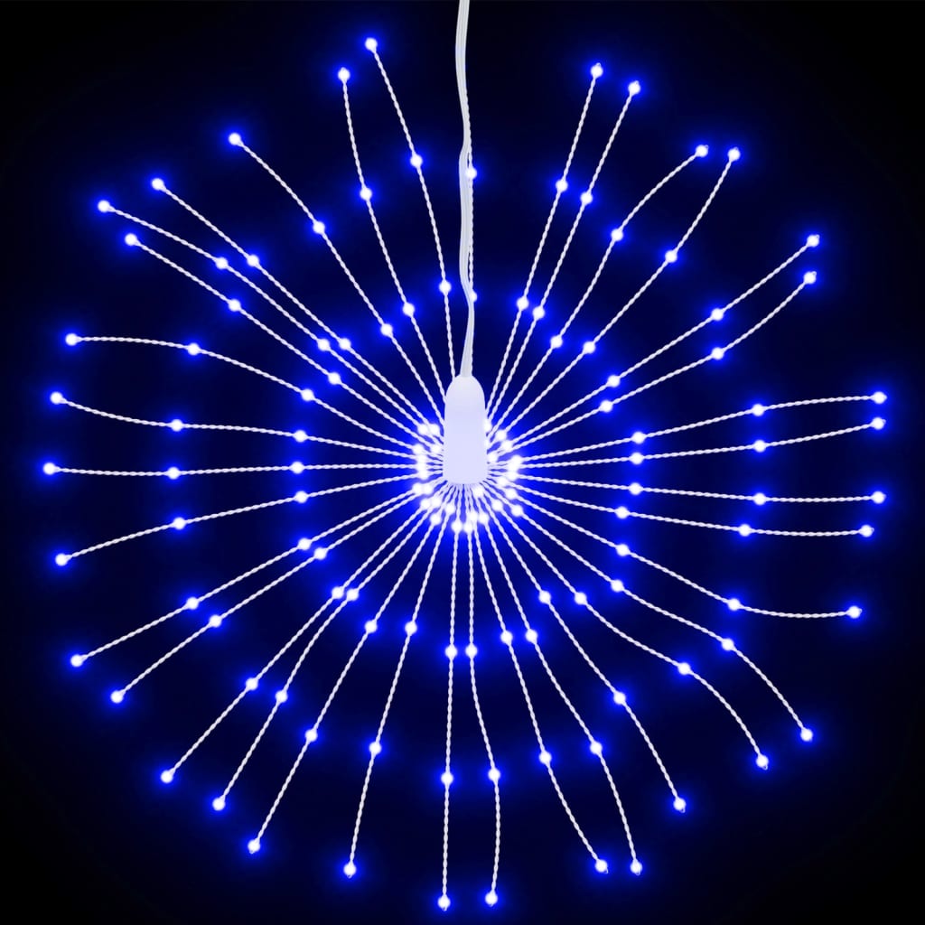 Illuminazioni di Natale Galassia 140 LED 4pz Blu 17 cm