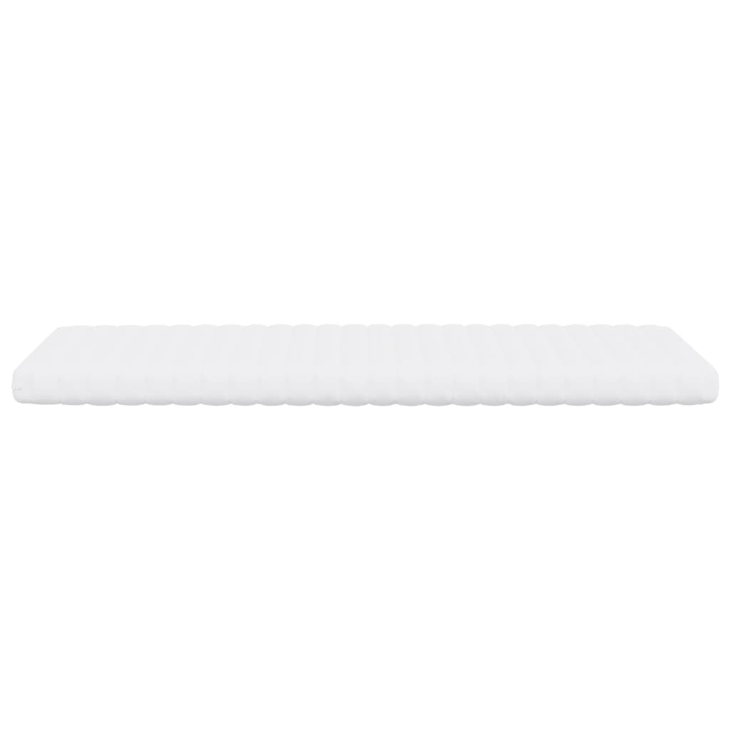 Materasso in Schiuma Bianco 80x200 cm 7 Zone Durezza 20 ILD