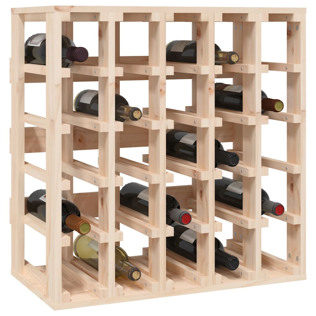 Portavini 58,5x33x60,5 cm in Legno Massello di Pino