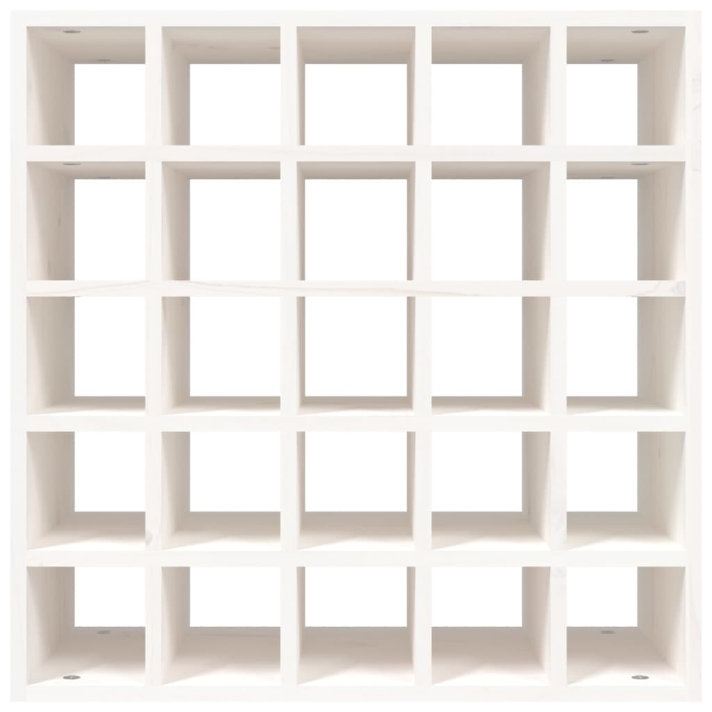 Mobiletto per vino bianco 56x25x56 cm in legno massello di pino