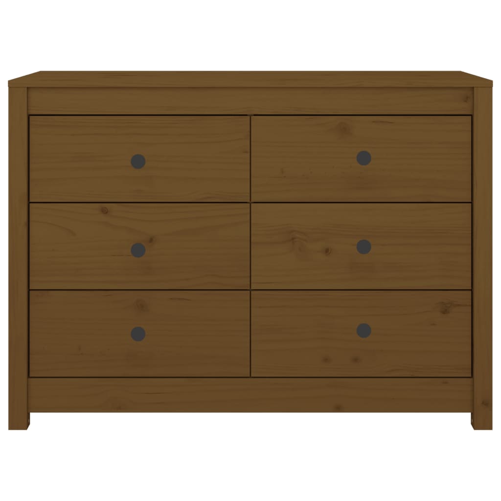 Armadietto Ambra 100x40x72 cm in Legno Massello di Pino