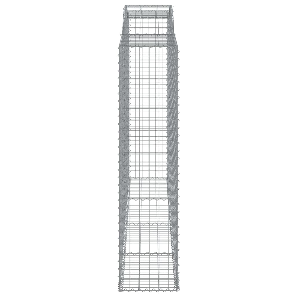 Cesti Gabbioni ad Arco 20 pz 300x50x200/220 cm Ferro Zincato