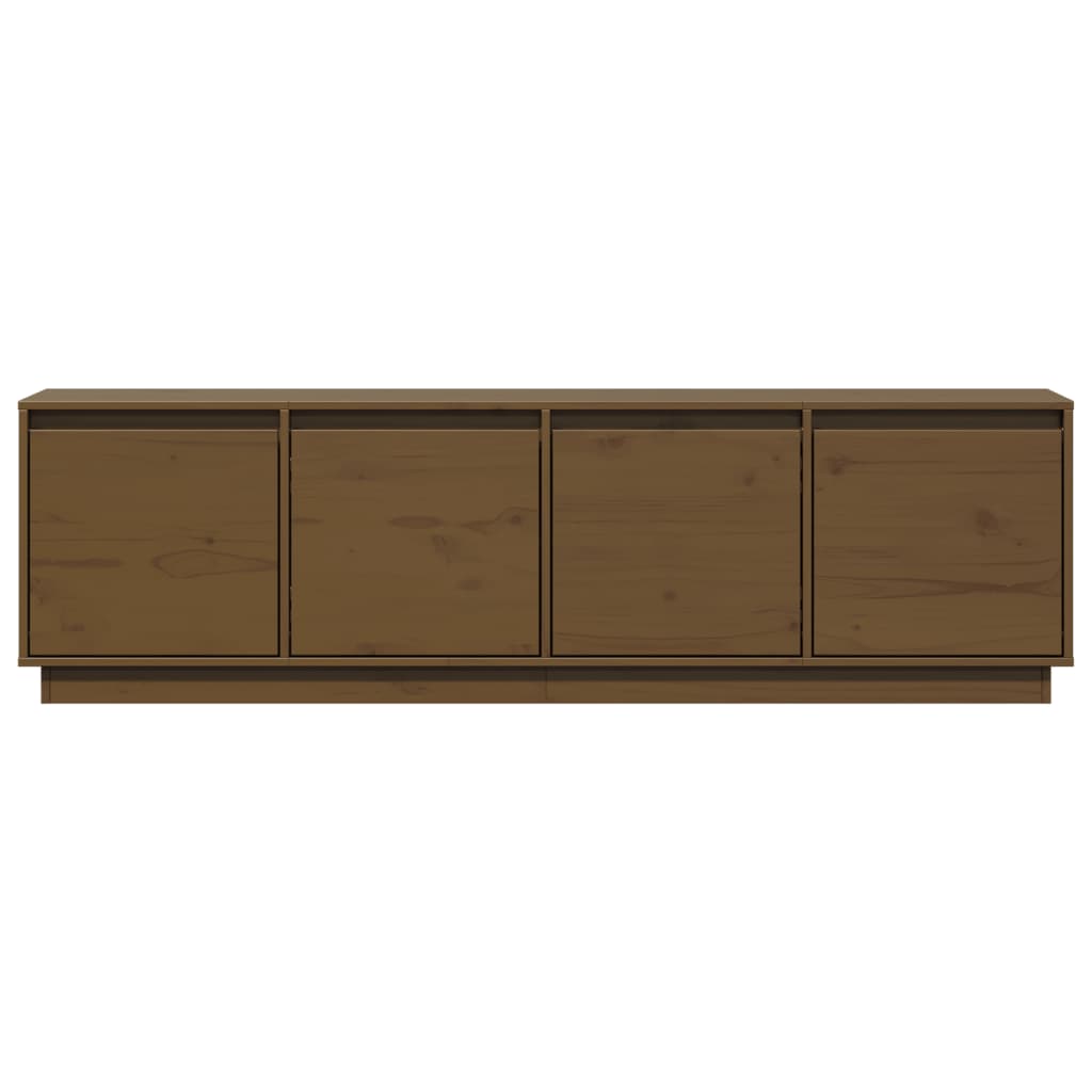 Mobile Porta TV ambra 156x37x45 cm in Legno Massello di Pino