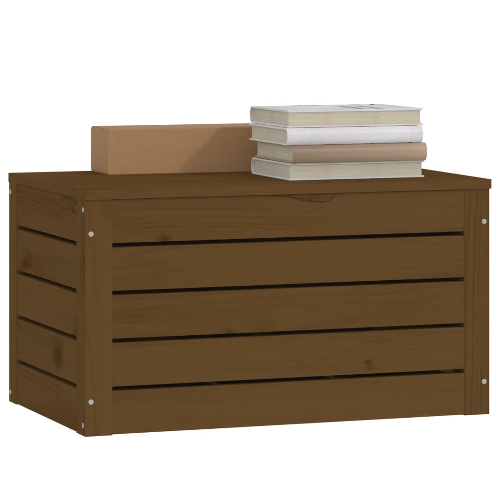 Contenitore Portaoggetti Ambra 59,5x36,5x33cm Massello di Pino