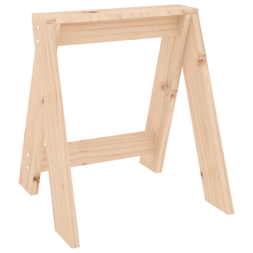 Sgabelli 2 pz 40x40x45 cm in Legno Massello di Pino