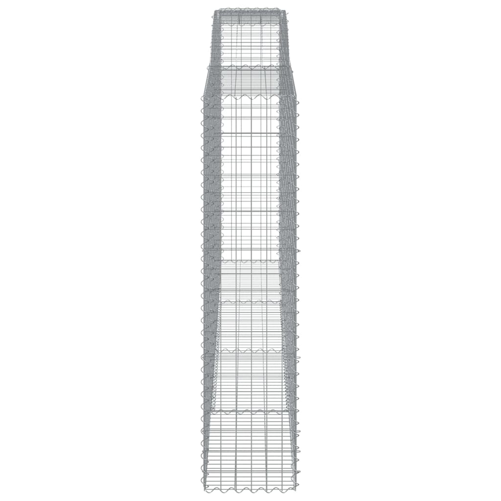 Cesto Gabbione ad Arco 400x50x200/220 cm Ferro Zincato