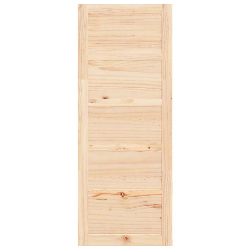 Porta del Granaio 80x1,8x204,5 cm in Legno Massello di Pino