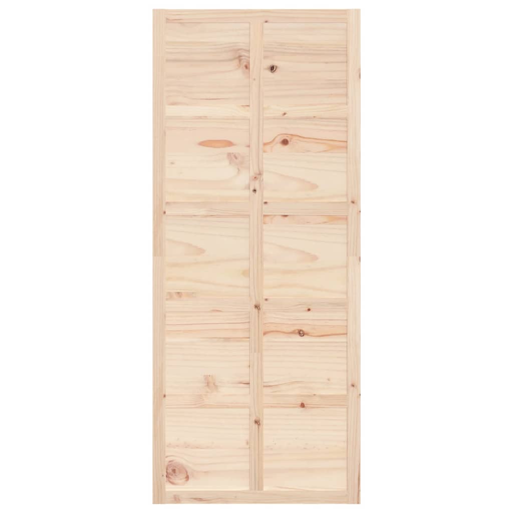 Porta del Granaio 90x1,8x214 cm in Legno Massello di Pino
