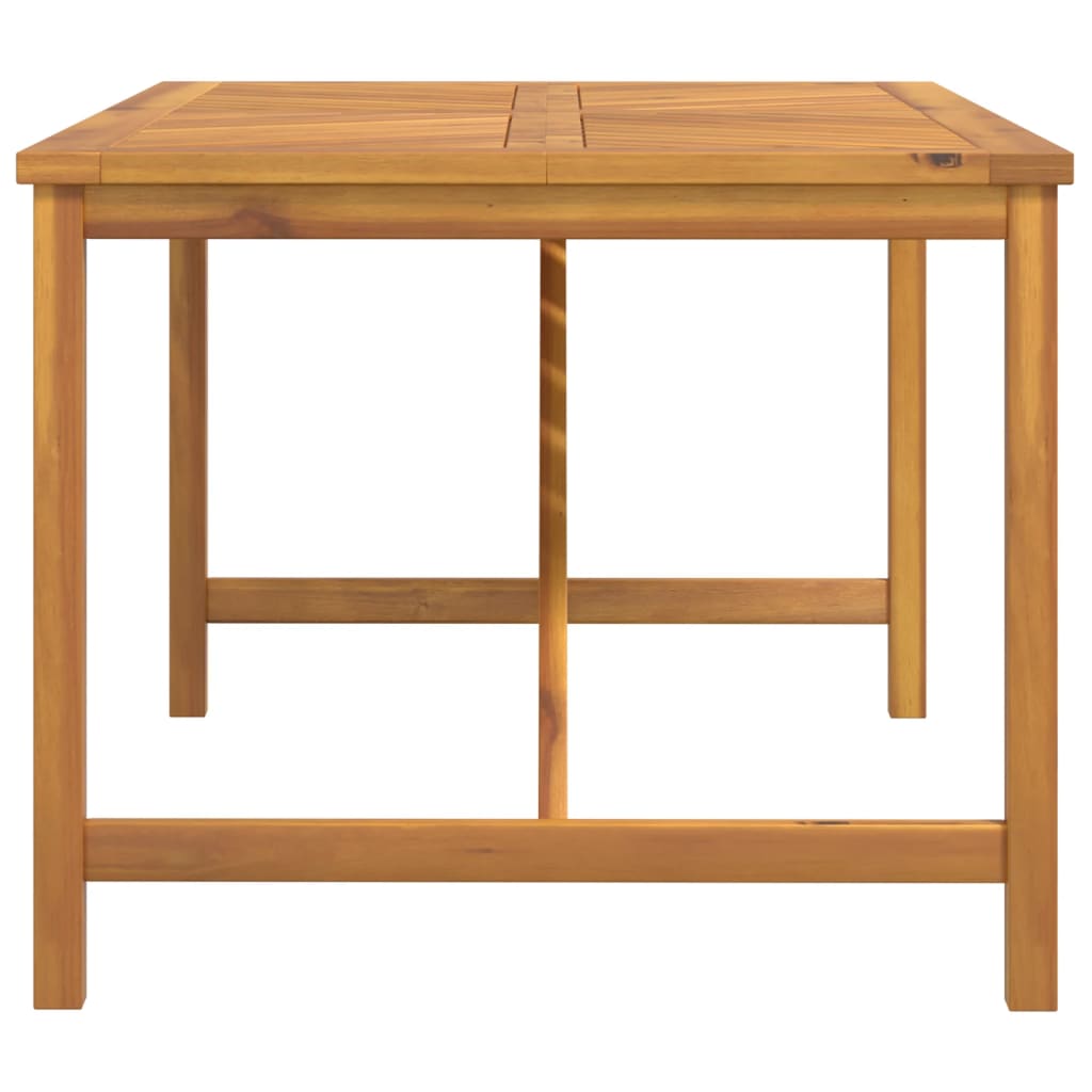 Tavolo da Pranzo da Giardino 150x90x74 cm Legno Massello Acacia