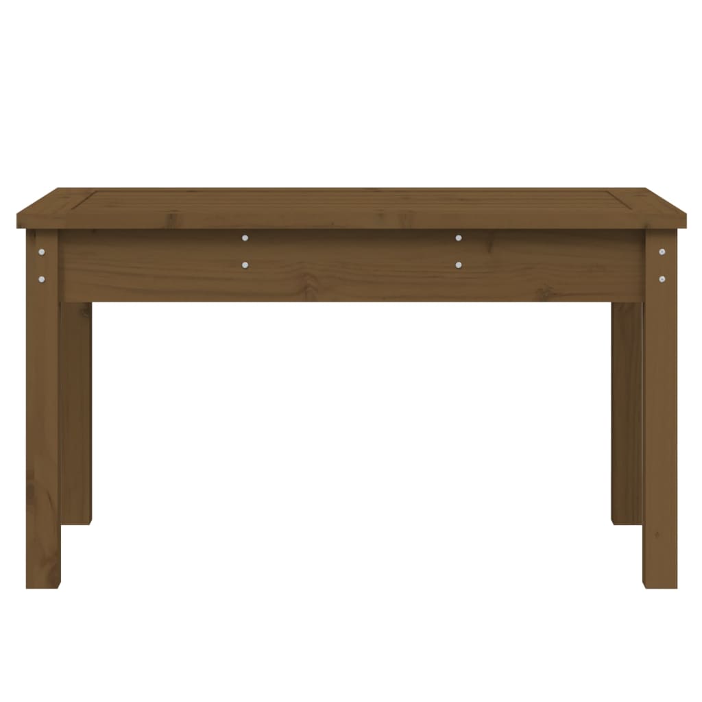 Panca da Giardino Ambra 80x44x45 cm Legno Massello di Pino