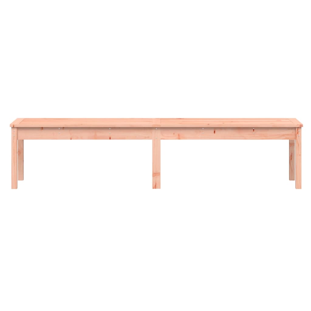 Panca da Giardino 2 Posti 203,5x44x45 cm Legno Massello Douglas