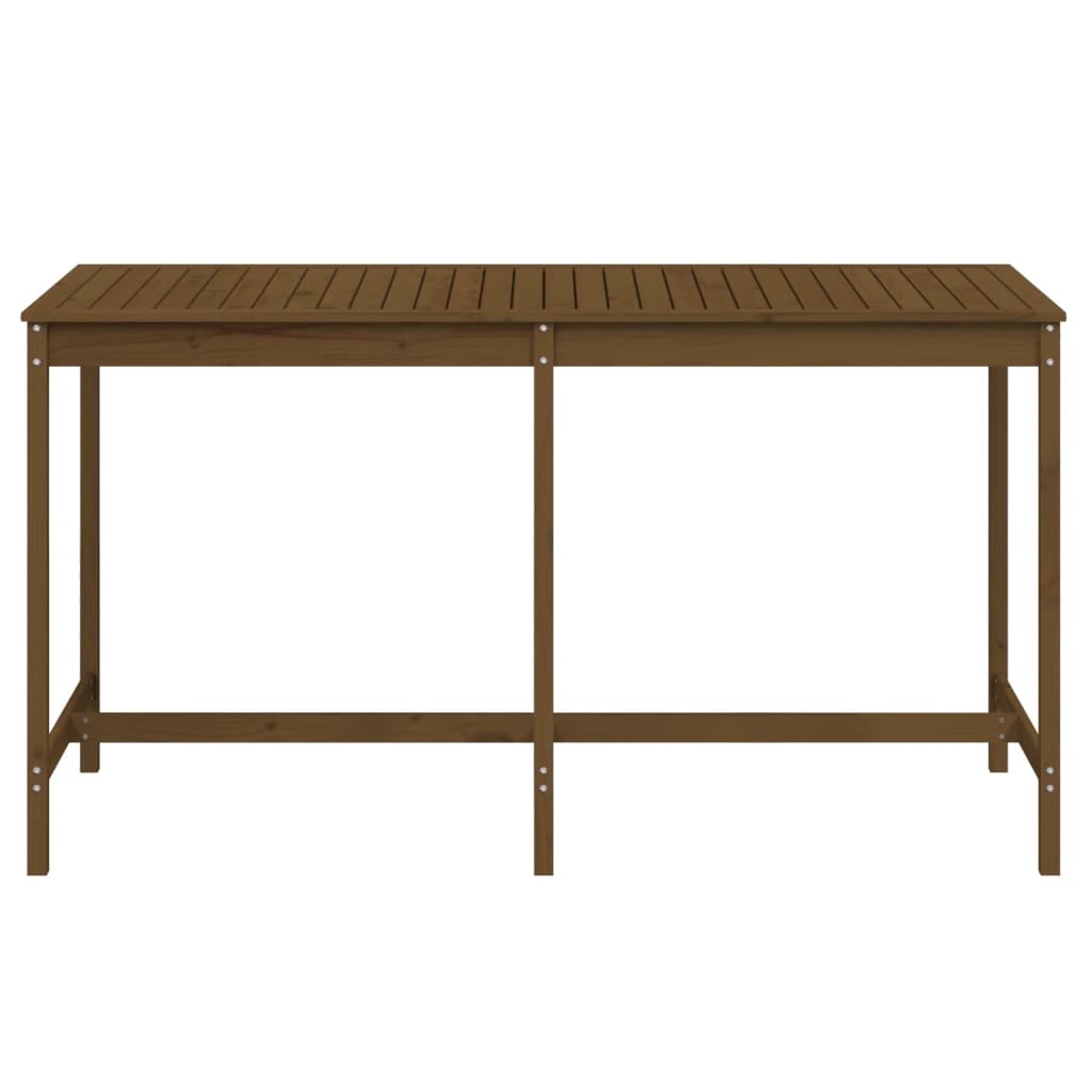Tavolo da Giardino Ambra 203,5x90x110cm Legno Massello di Pino