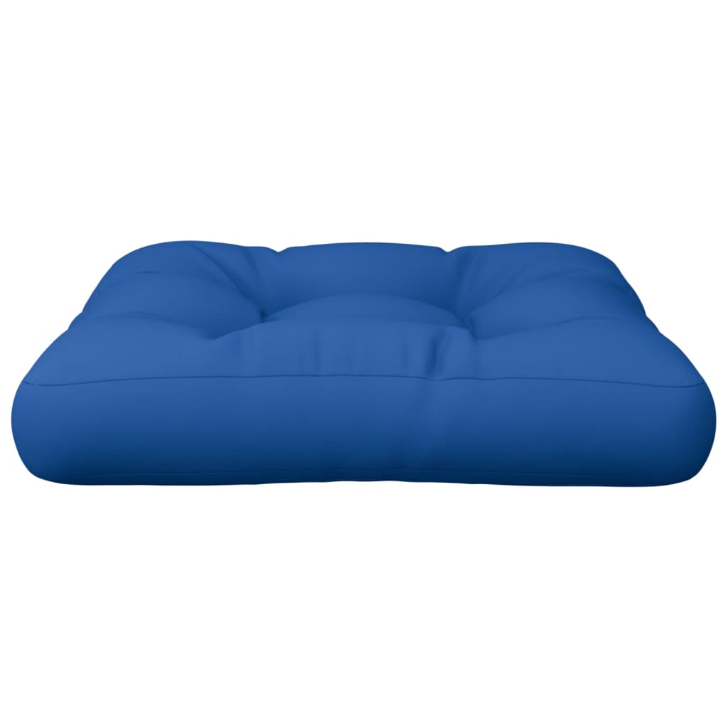 Cuscino per Pallet Blu Reale 60x60x12 cm in Tessuto