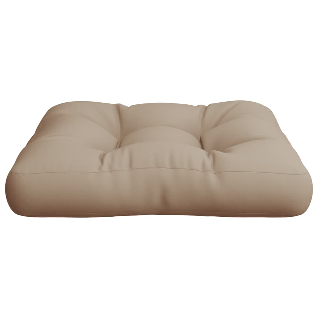 Cuscino per Pallet Tortora 58x58x10 cm in Tessuto