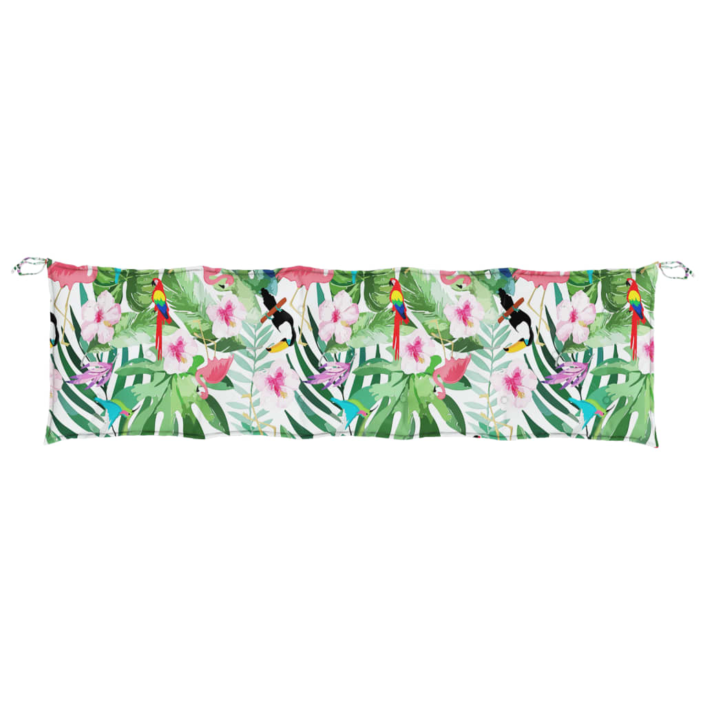 Cuscino per Panca Multicolore 180x50x7 cm Tessuto Oxford