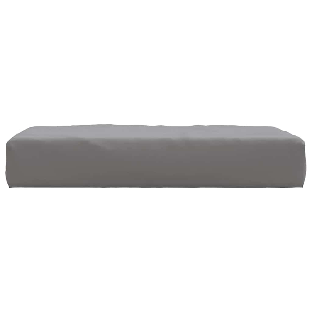 Cuscino per Pallet Grigio 60x60x8 cm in Tessuto Oxford