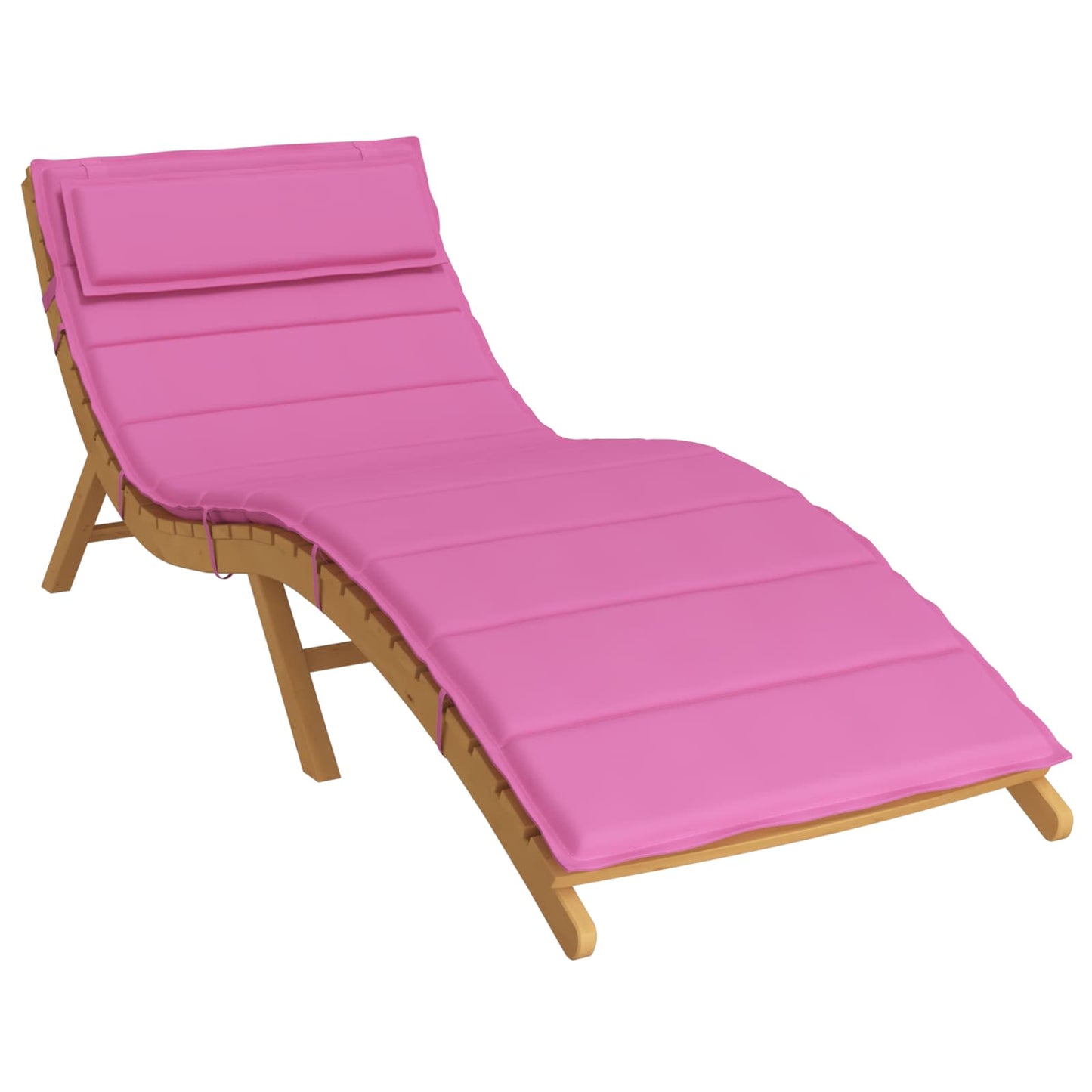 Cuscino per Lounger Sole Rosa 178 x 60 x 4 cm Tessuto Oxford