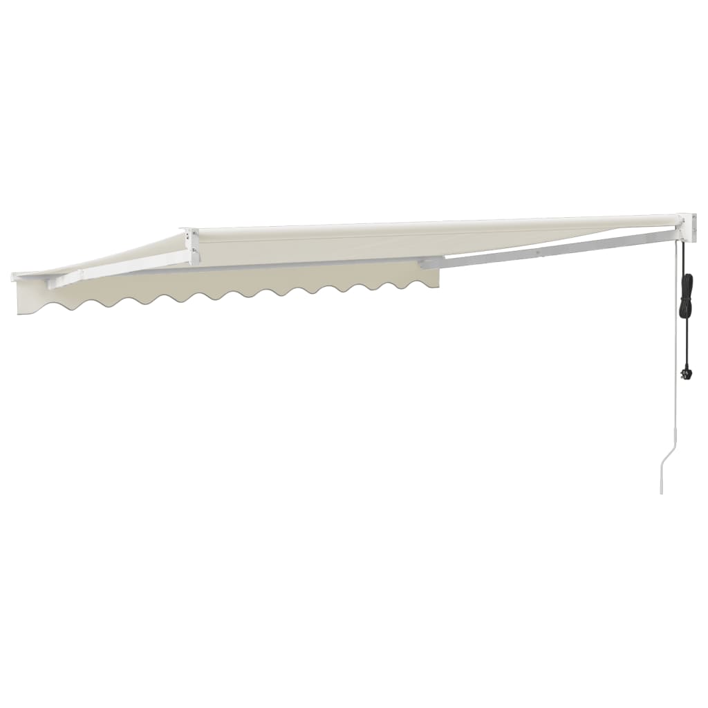 Tenda Sole Automatica Retrattile Crema 3,5x2,5 m