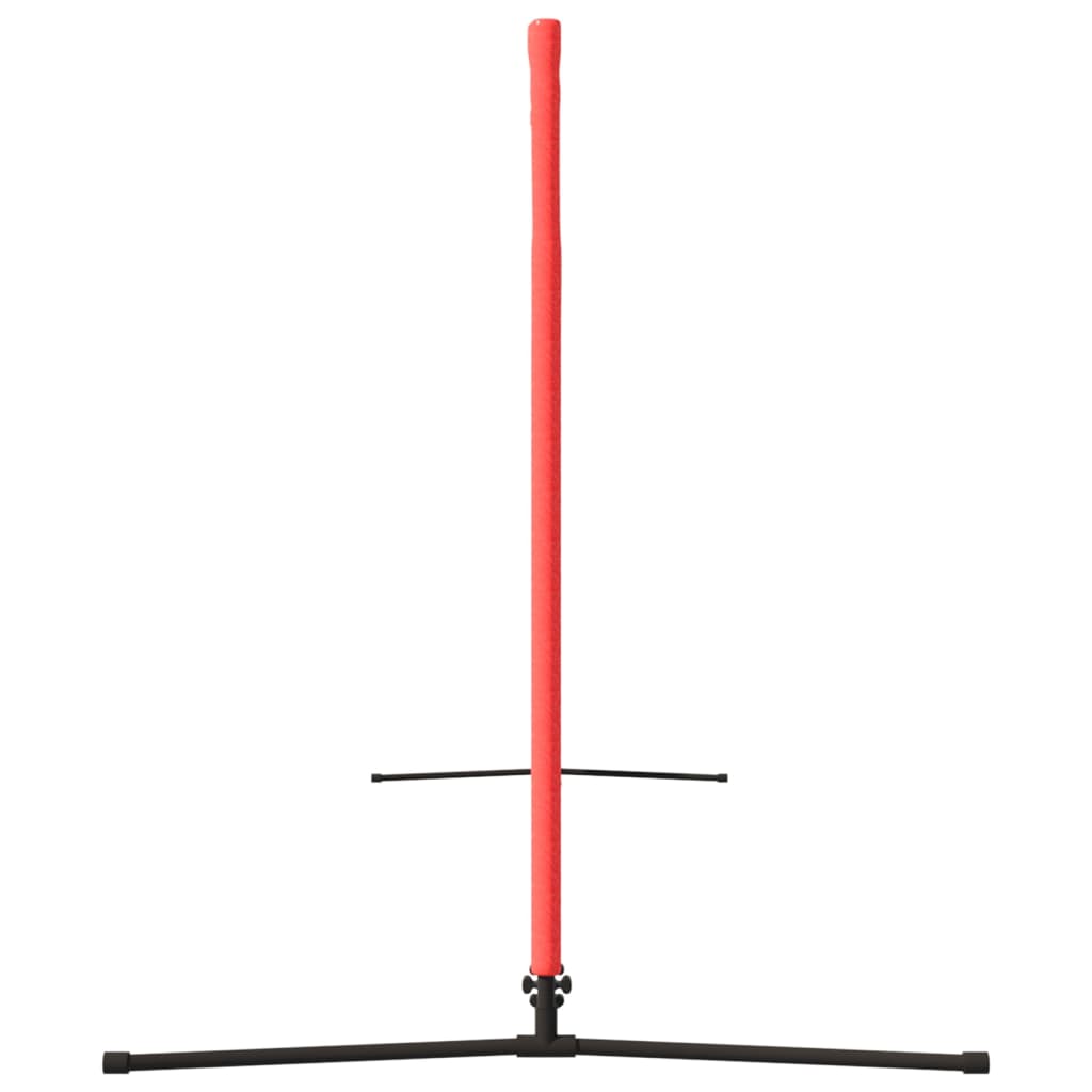 Rete da Tennis Nera e Rossa 300x100x87 cm in Poliestere