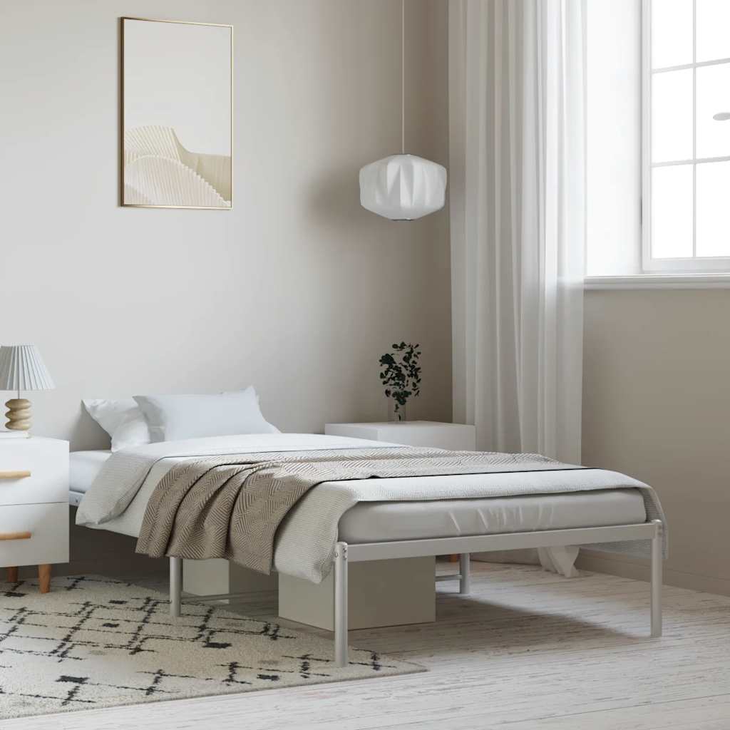 Giroletto in Metallo Bianco 100x190 cm
